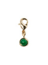 Clips Auxence Green Agate
