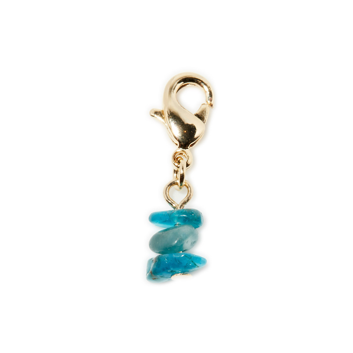 Clips Alexane Blue Apatite Charm's Alexane Blue Apatite