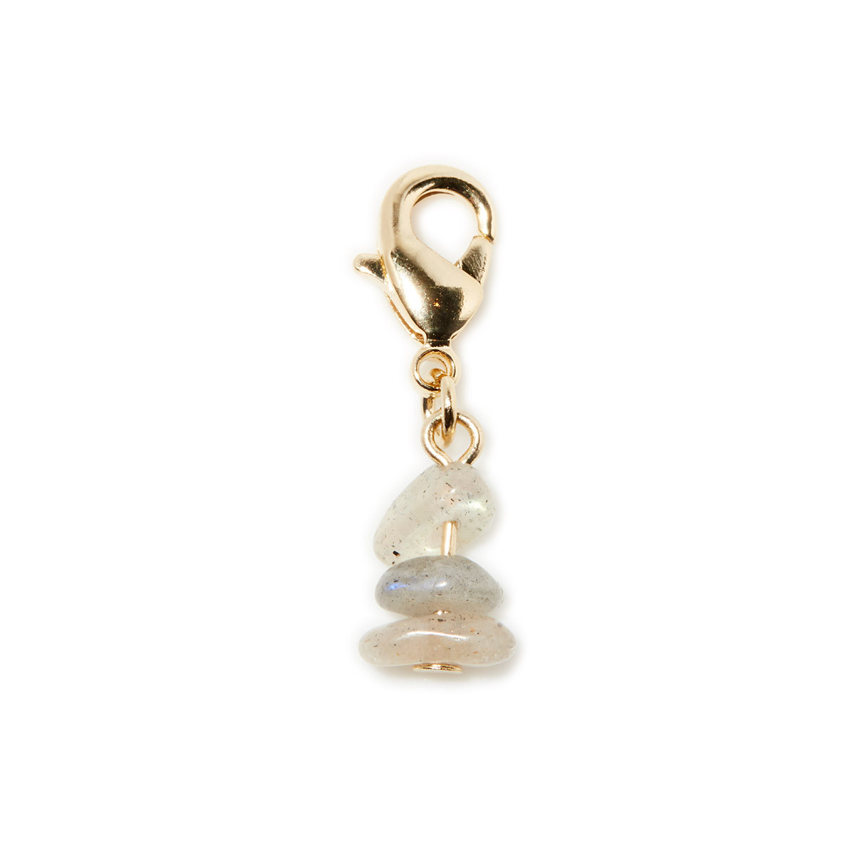 Clips Alexane Grey Agate Charm's Alexane Grey Agate