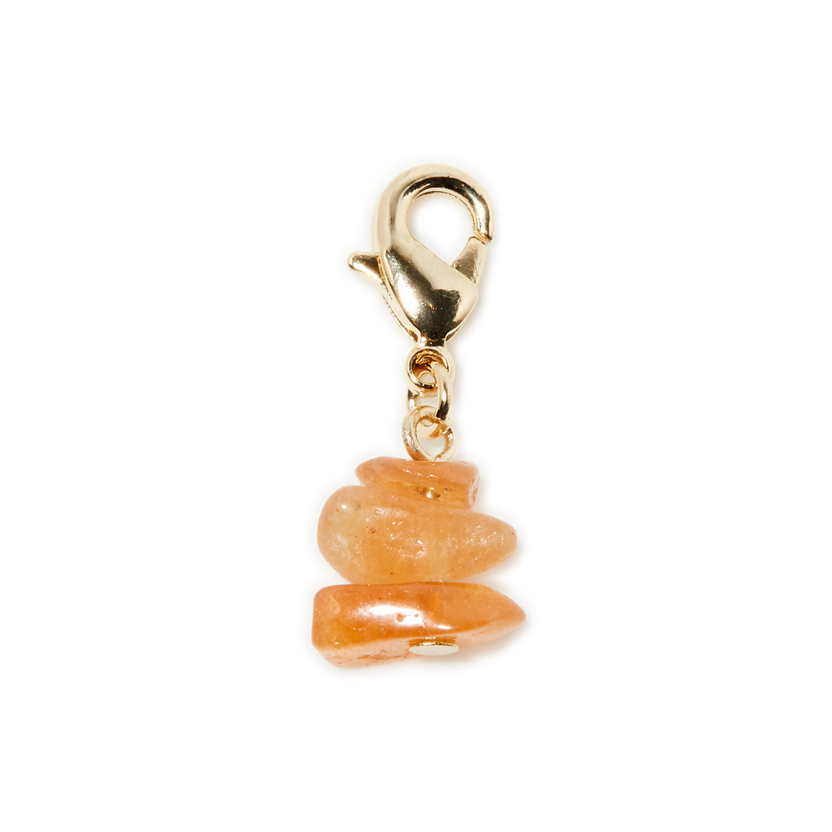 Clips Alexane Red Aventurine Charm's Alexane Orange Aventurine