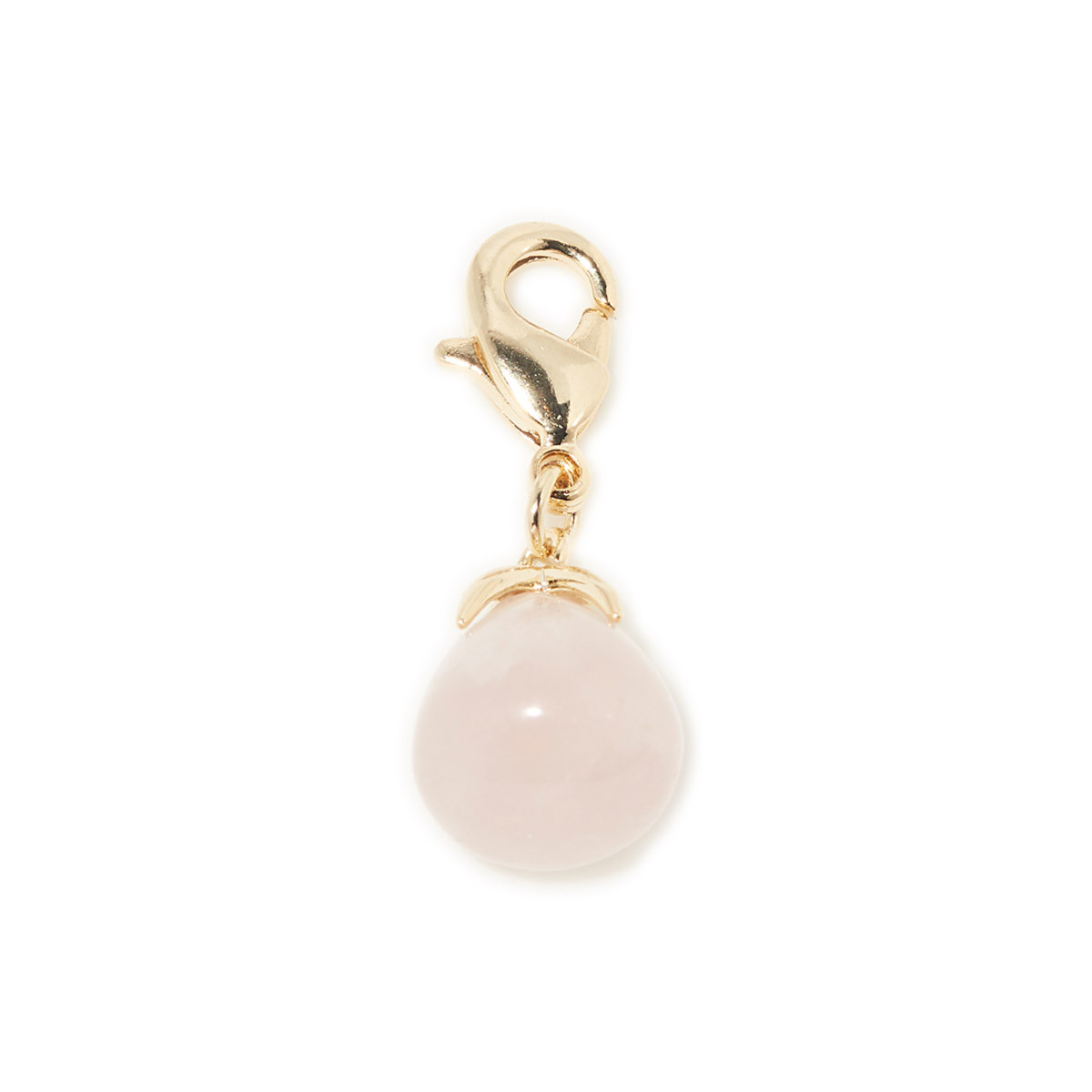 Clips Agata Rose Quartz Charm's Agata Rose Quartz
