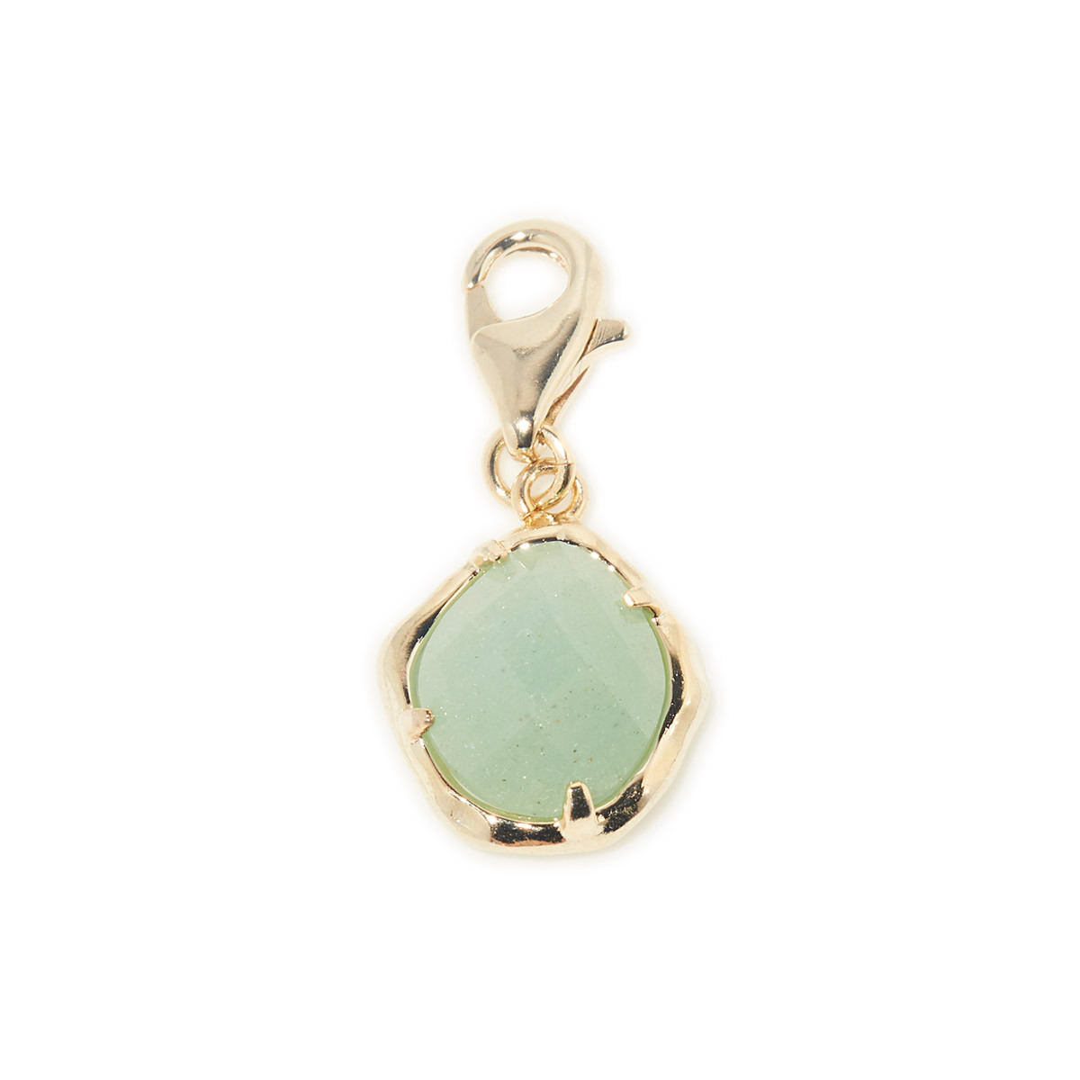 Clips Agata Green Aventurine Charm's Agata Green Aventurine