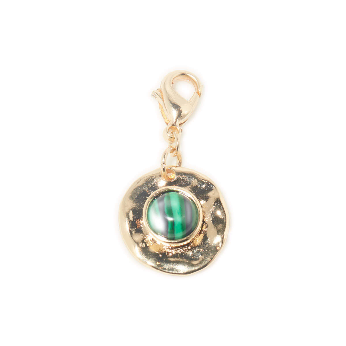 Clips Uranie Malachite Charm's Uranie Malachite