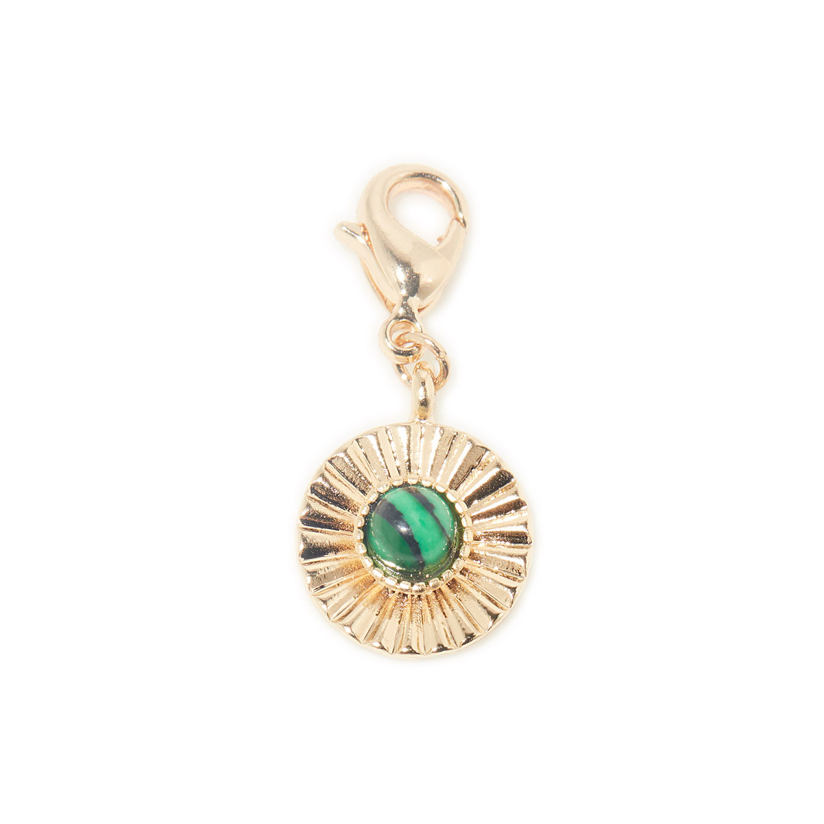 Clips Daphné Malachite Verte Charm's Daphné Malachite Verte