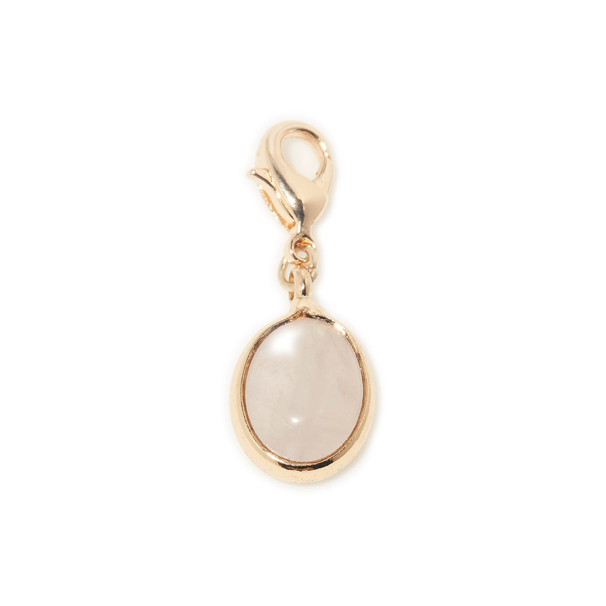 Clips iphigénie Quartz Rose Charm's iphigénie Quartz Rose