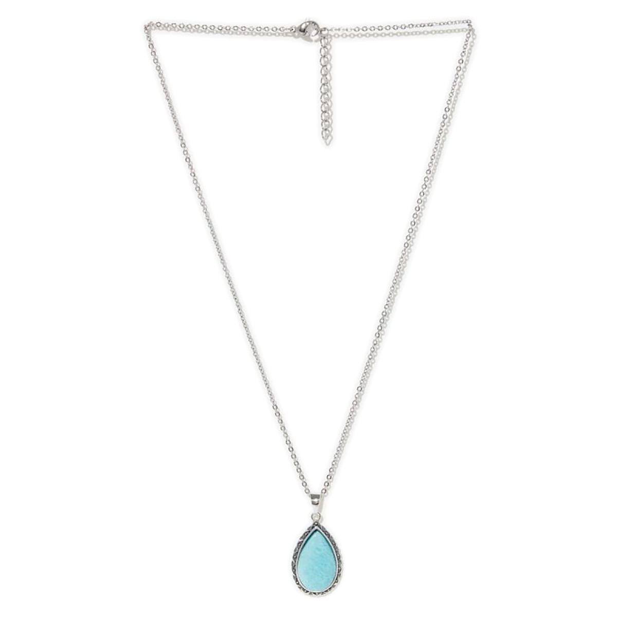 pierre larimar pendentif Pendentif "Chambira" Larimar 5,56ct et Argent Massif 925/1000