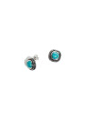 Boucles d'oreilles argent massif et pierre naturelle