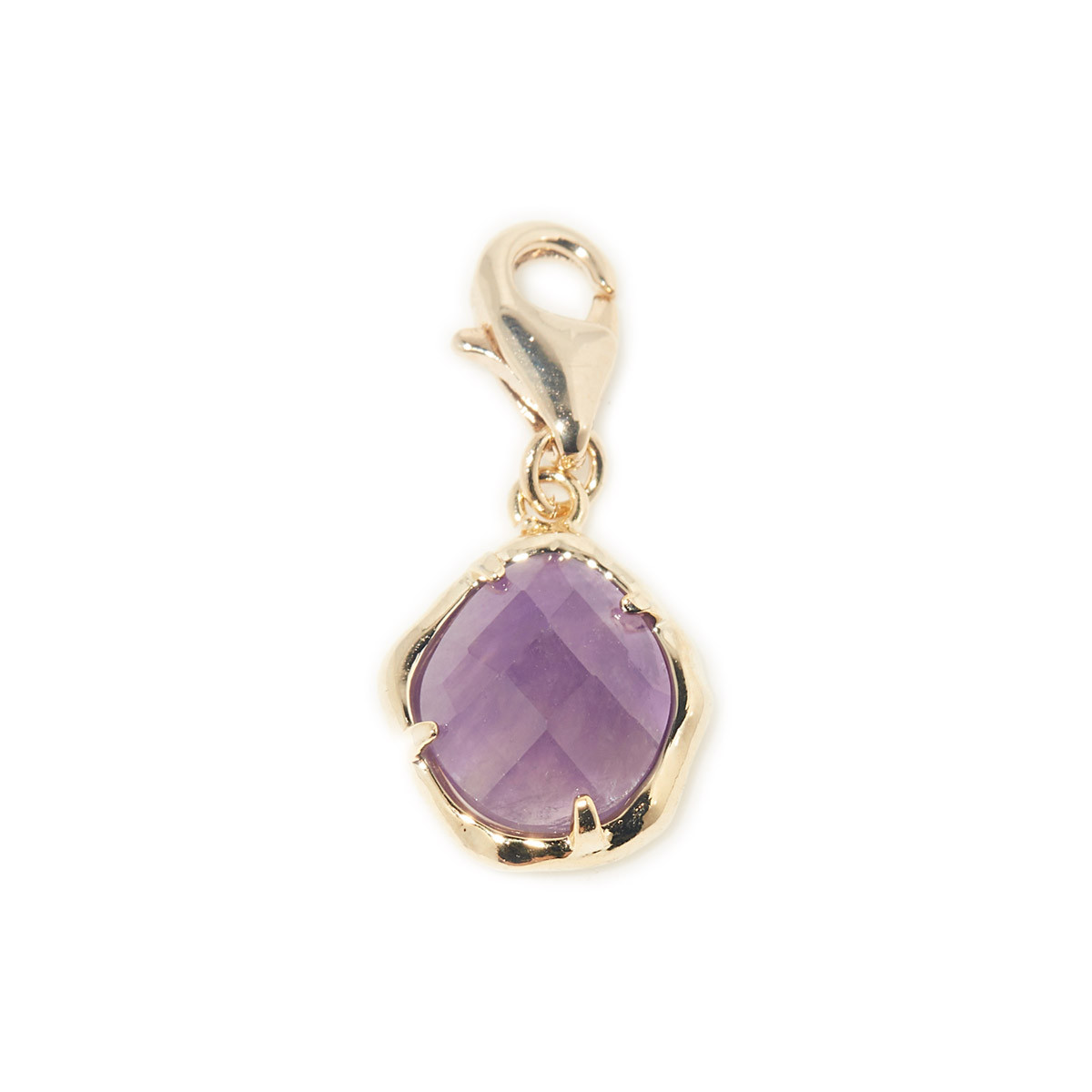 Clips Agata Amethyste Charm's Agata Amethyste