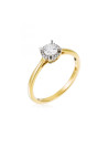 bague diamant pur