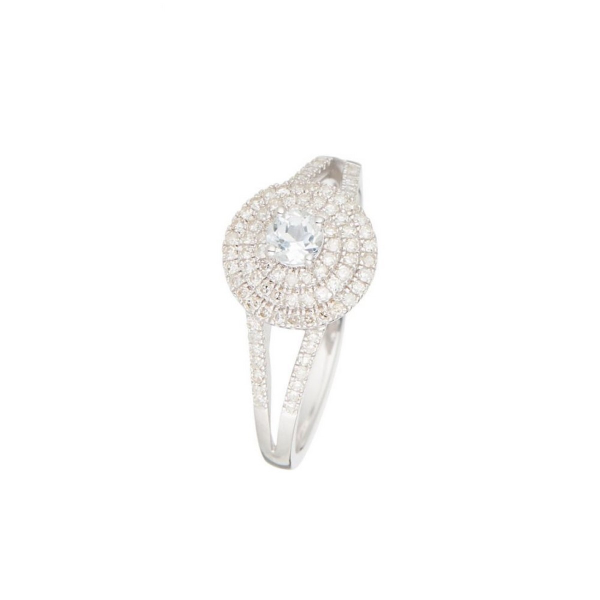 Bague Or Blanc et 94 Diamants Bague "Elora" Or blanc et Diamant
