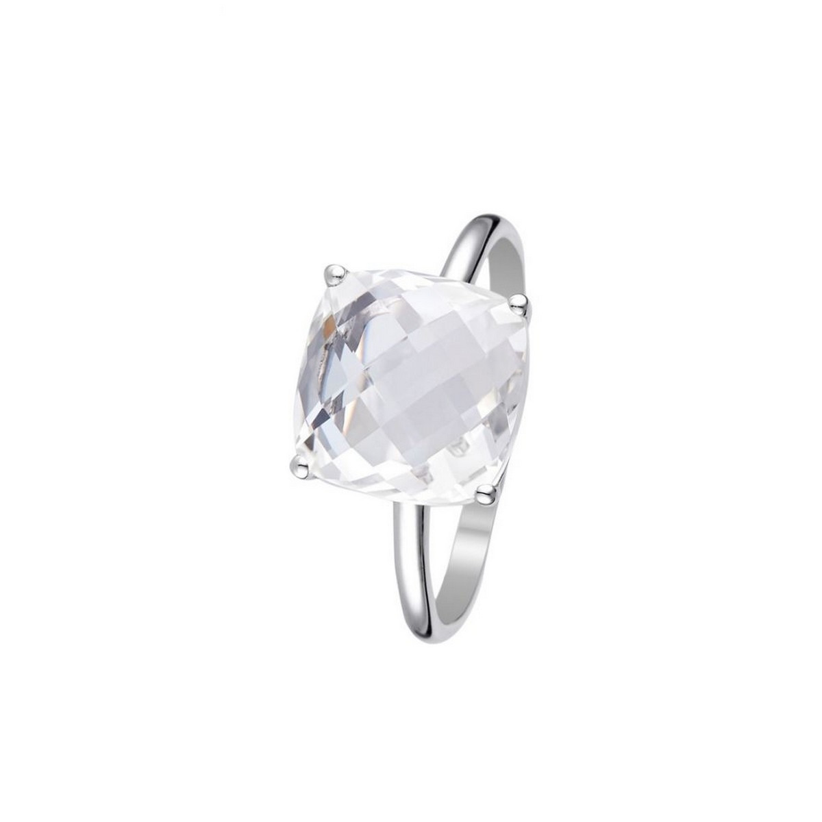 Bague Or Blanc et Topaze Bague " Sophronie" Or blanc et Topaze