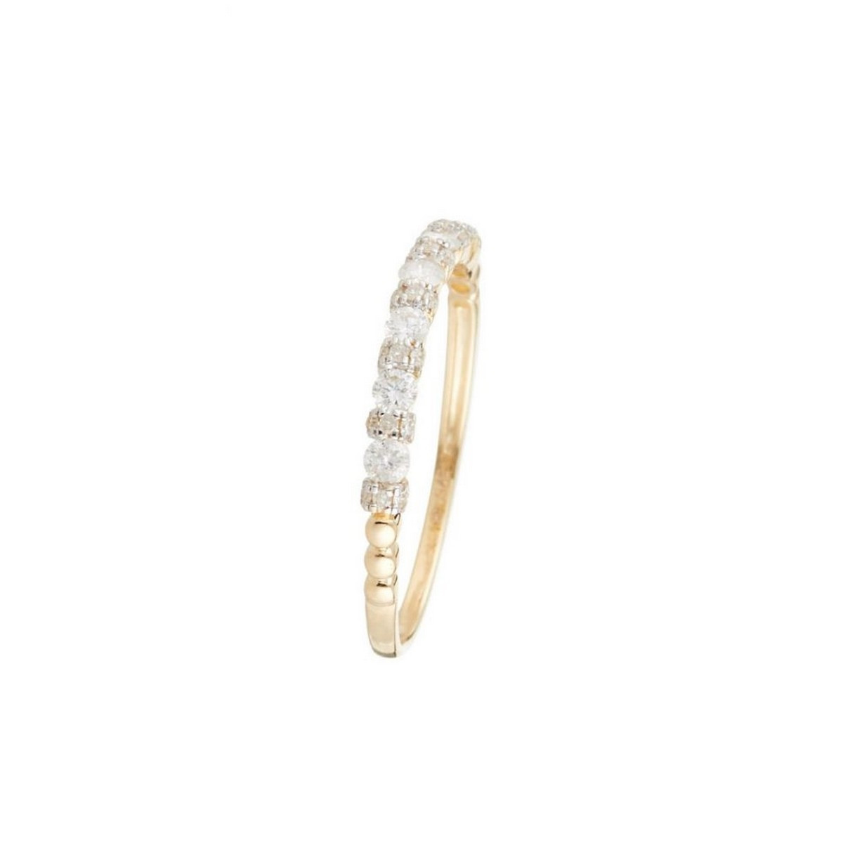 Bague "Fanny" Or jaune et Diamant