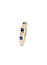 Bague Or Jaune Diamant et Saphir