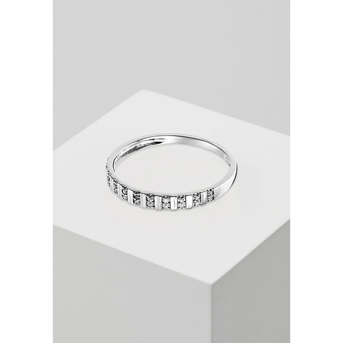 Bague "Capricieuse" Or blanc et Diamant