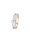 Bague Or Jaune et Diamant