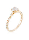 Bague Or Jaune et Diamant