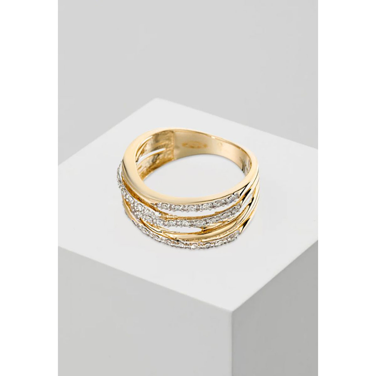 Bague Or Jaune et Diamant Bague "Ariane Pure" Or jaune et Diamant