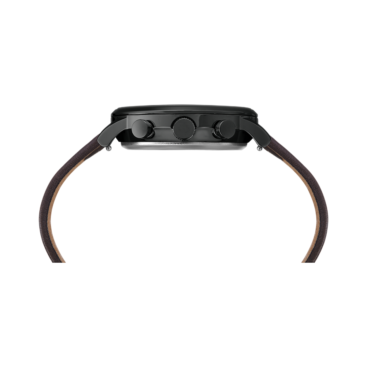 Montre Homme Timex "Waterbury Classic Chrono" Boîtier 40mm en Acier Noir Cadran Marron - TW2T27900 Montre Homme Timex "Waterbury Classic Chrono" Boîtier 40mm en Acier Noir Cadran Marron - TW2T27900