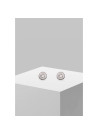 Boucles d'oreilles Or Blanc et Diamant