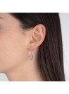 Boucles d'oreilles Or blanc 375/1000