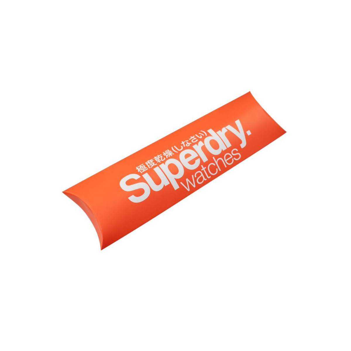 Montre homme Superdry OSAKA - cadran orange - bracelet noir