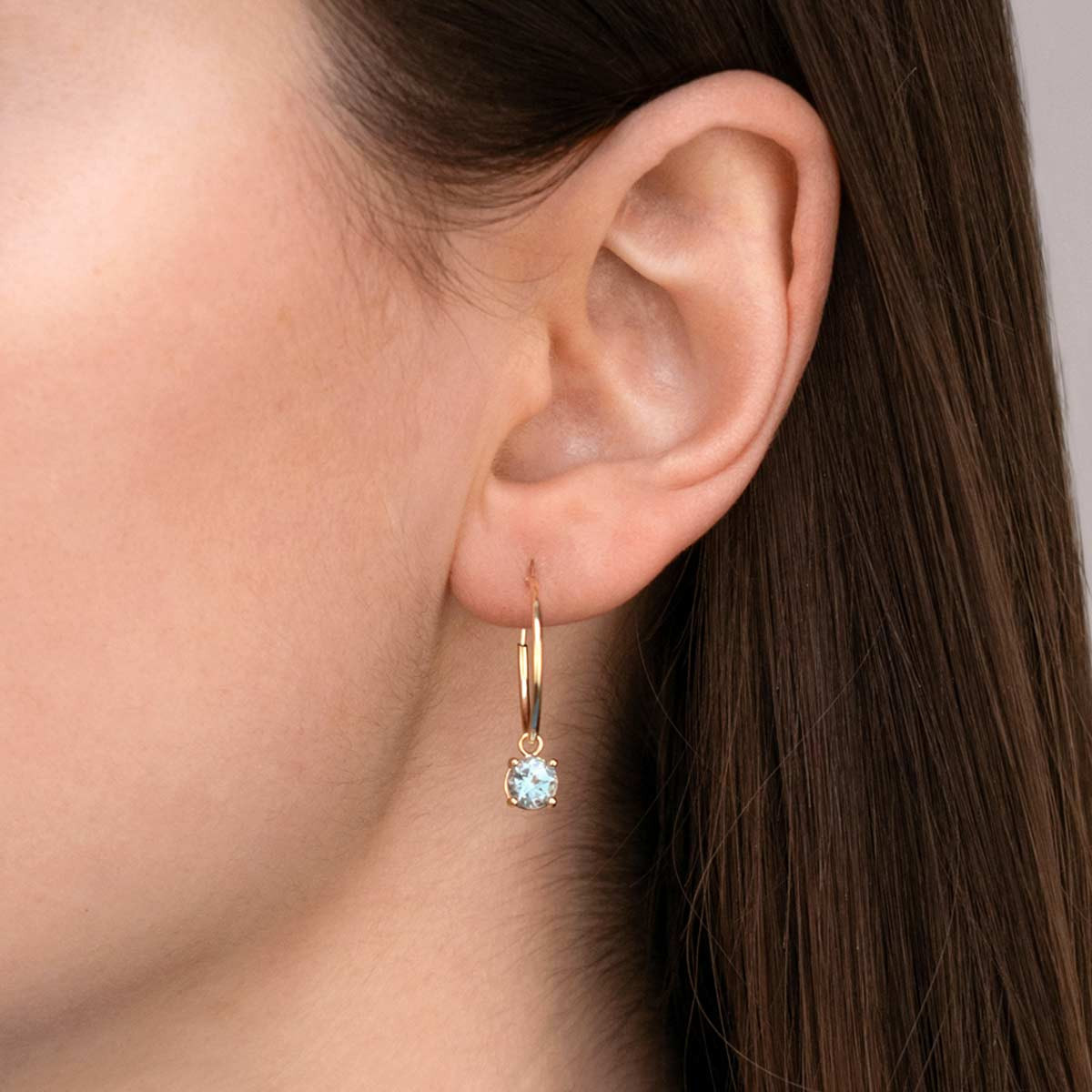 Boucles d'oreilles Or jaune 375/1000 et pierres Boucles d'oreilles Or jaune et pierres