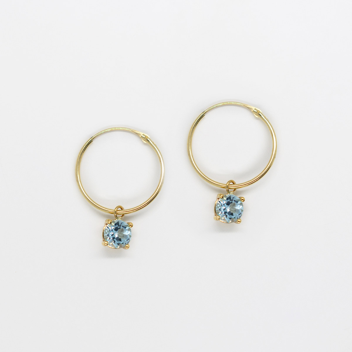 Boucles d'oreilles Or jaune 375/1000 et pierres Boucles d'oreilles Or jaune et pierres