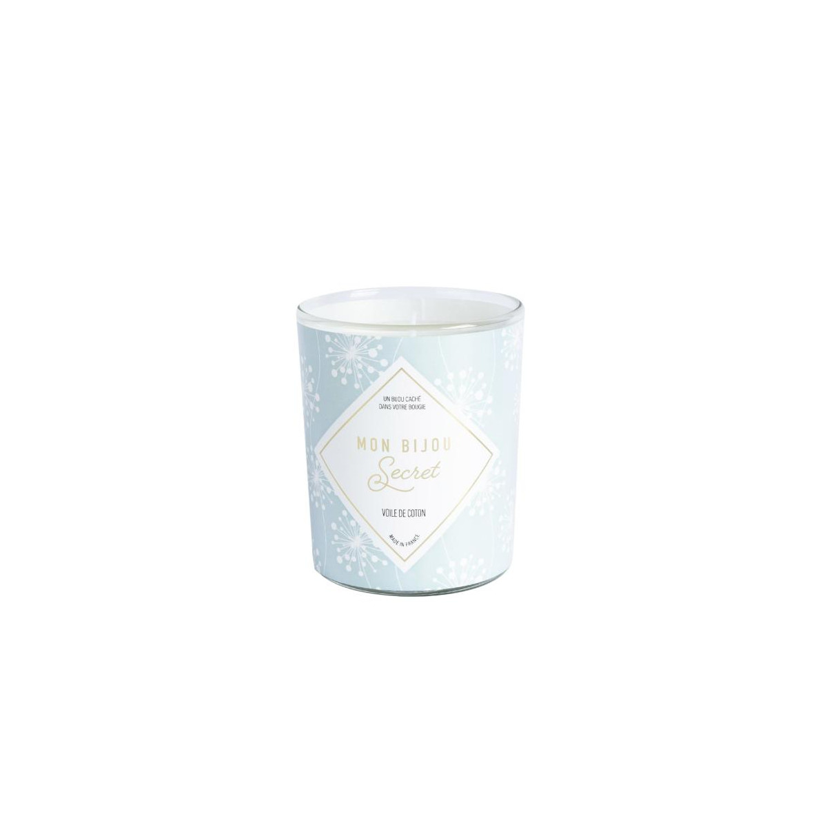 Bougie Bijou Bracelet doré - Parfum Voile de coton - 40h Bougie Bijou Bracelet doré - Parfum Voile de coton - 40h