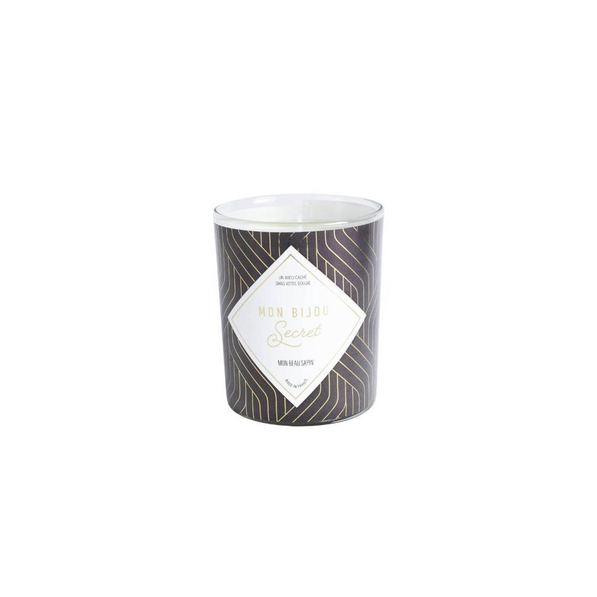 Bougie Bijou Bracelet argenté - Parfum Balade en forêt - 40h Bougie Bijou Bracelet argenté - Parfum Balade en forêt - 40h