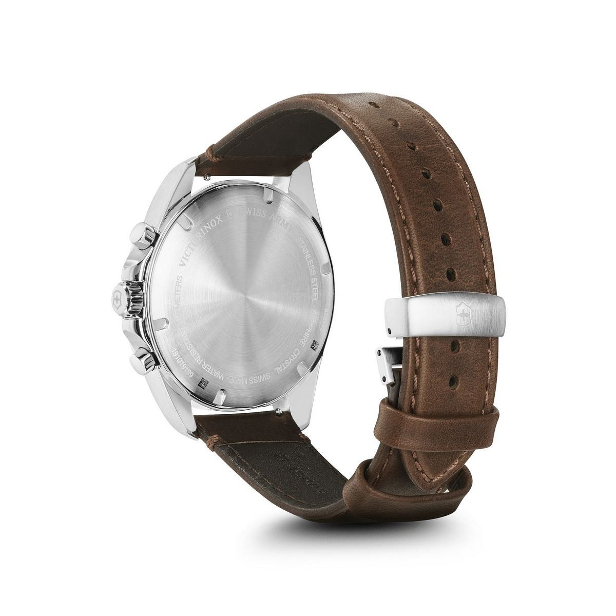 Montre Homme Victorinox FieldForce en cuir marron - 42 mm Montre Homme Victorinox FieldForce en cuir marron - 42 mm
