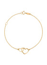 Bracelet "Duo d'amour" Or jaune 375/1000