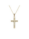 Pendentif "Croix de Jésus" Or Jaune 375/1000