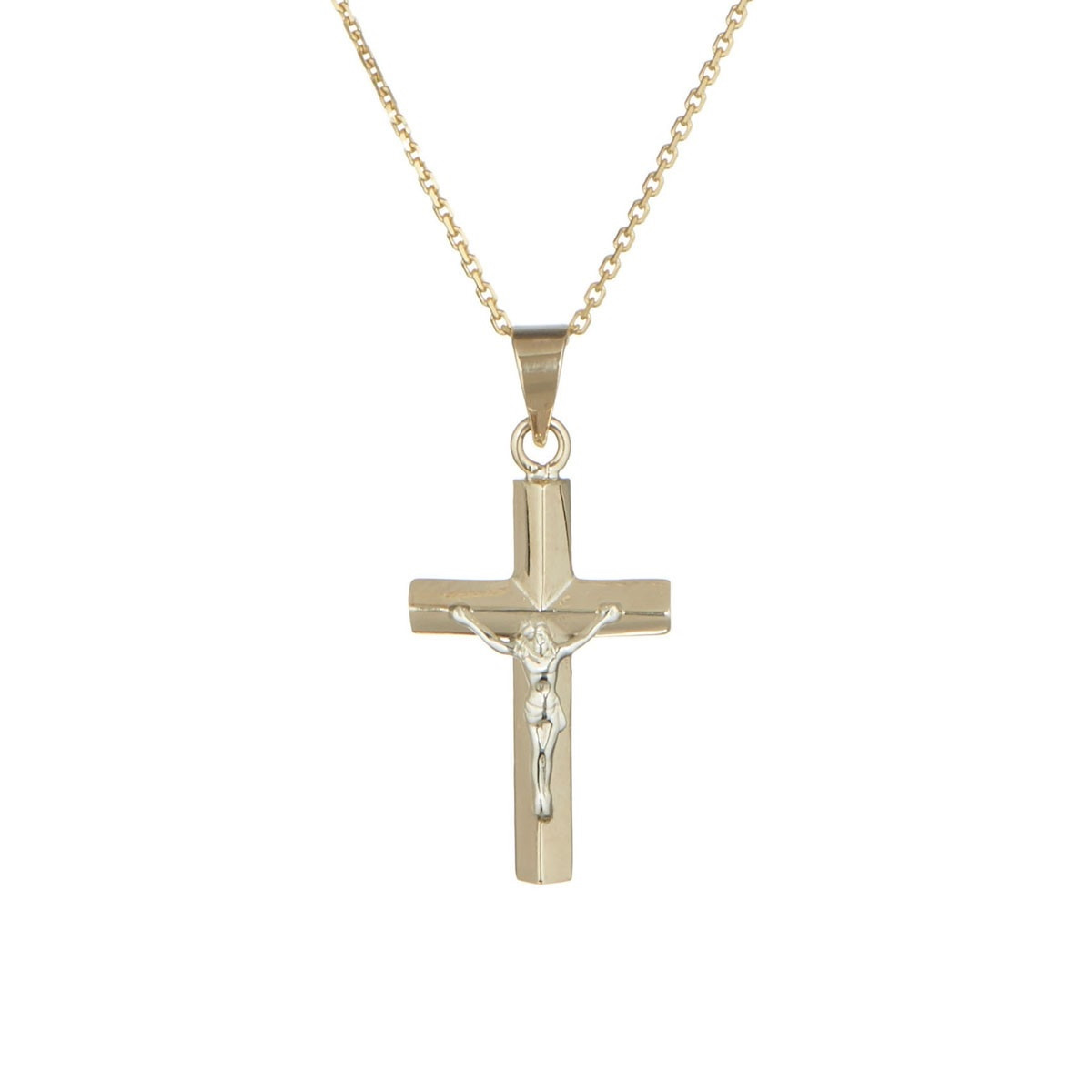 Pendentif "Croix de Jésus" Or Jaune 375/1000 Pendentif "Croix de Jésus" Or jaune
