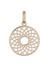 Pendentif médaillon Or Jaune 375/1000