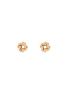 Boucles d'orelles "Noeud torsadé 8 mm"  Or jaune 375/1000