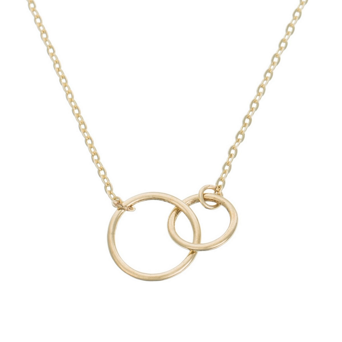 Collier "Ensemble d'or" Or Jaune 375/1000 Collier "Transparence" Or jaune