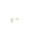 Boucle d'oreilles "Gouttes étincelantes" Topaze
