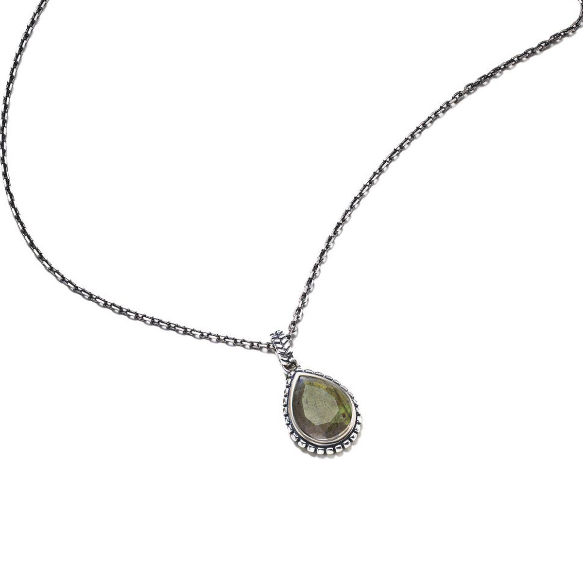 Collier Homme HOLAN1 en Argent 925 Collier Homme Argent 925/1000 "Nimbor" - Long : 49 cm