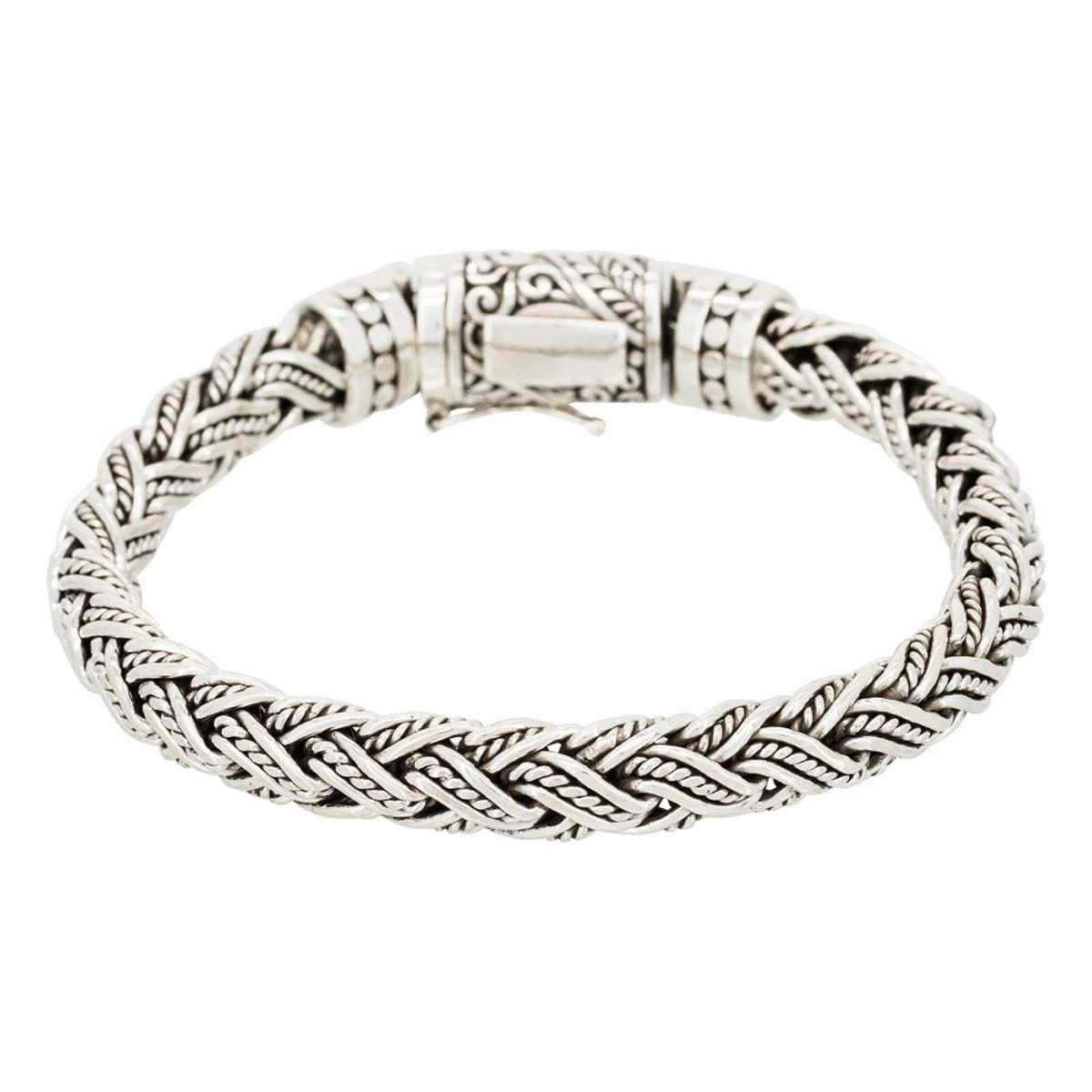 Bracelet Homme Argent 925/1000 "Avel" Taille L