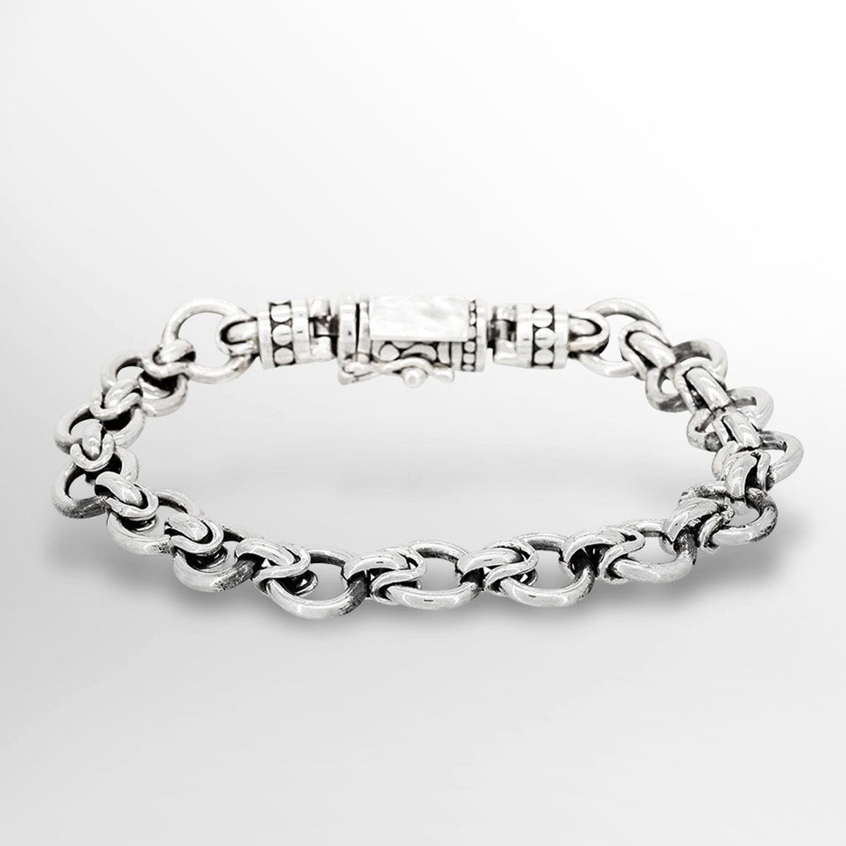 Bracelet Homme Argent 925/1000 "Thailon" Taille L