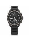 Montre Homme Victorinox FieldForce en caoutchouc noir - 42 mm