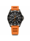 Montre Homme Victorinox FieldForce en caoutchouc orange - 42 mm