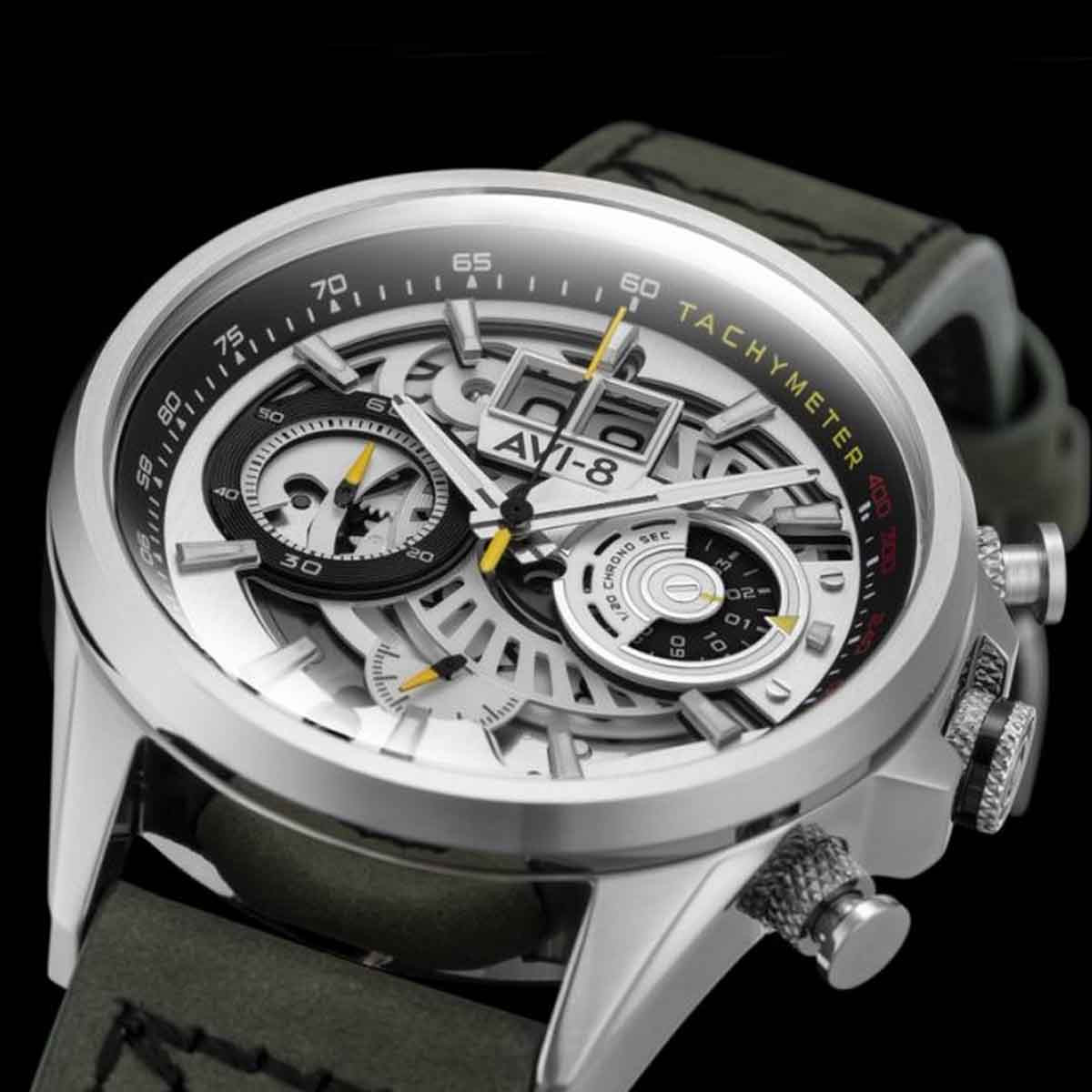 Montre Homme AVI-8 Hawker Harrier II - Quartz Chronographe - AV-4065-01