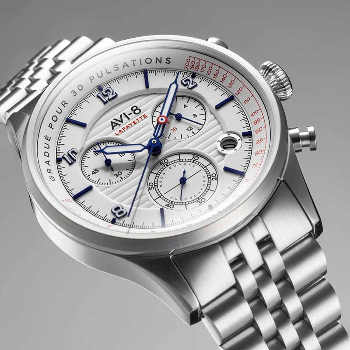 Montre AVI-8  Flyboy Lafayette - Quartz Chronographe - AV-4076-11