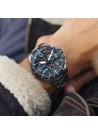 Montre AVI-8 P-51 MUSTANG méca-quartz chronographe - cadran noir