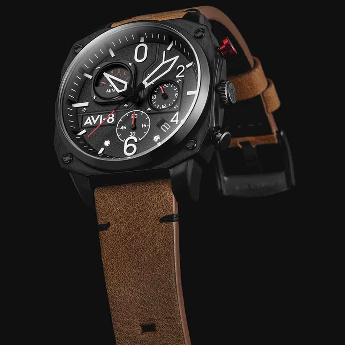 Montre AVI-8 HAWKER HUNTER Quartz Chronograph - AV-4052-02