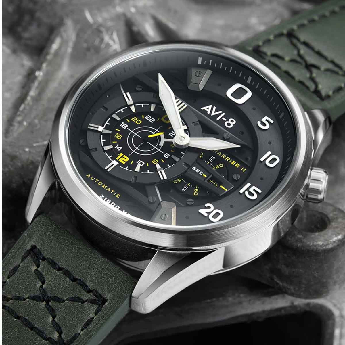 Montre Homme AVI-8 Hawker Harrier II Automatique - AV-4070-01