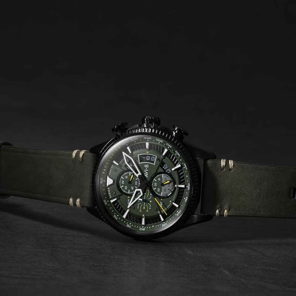 Montre AVI-8 Hawker Hunter - Quartz Chronographe - AV-4080-03