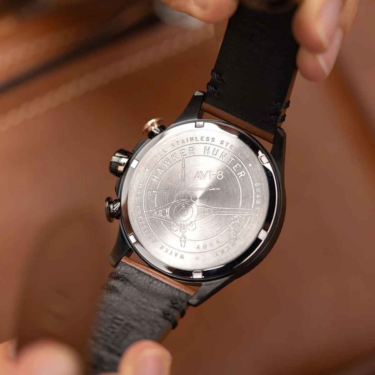 Montre AVI-8 HAWKER HUNTER Quartz Chronograph - AV-4064-03 Montre AVI-8 HAWKER HUNTER Quartz Chronograph - AV-4064-03