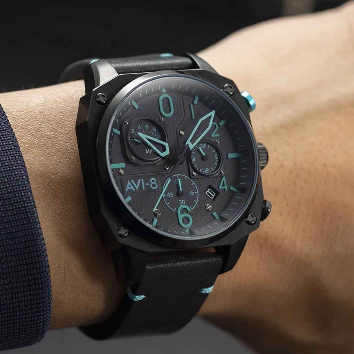 Montre AVI-8 HAWKER HUNTER Quartz Chronograph - AV-4052-05 Montre AVI-8 HAWKER HUNTER Quartz Chronograph - AV-4052-05
